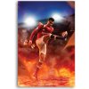 Cristiano Ronaldo obraz na stenu | Plamene ohňa