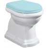 RETRO KERASAN RETRO WC misa 38,5x59cm, zadný odpad, biela 101101