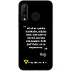 Picasee Fashion Case pre Huawei P30 Lite - Kazma - SVĚT PATŘÍ TĚM, CO SE NEPOSEROU
