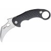 Lionsteel Folding knife STONE WASHED MagnaCut blade, BLACK aluminum handle LE1 A BS