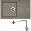 Akčný set Sinks LINEA 780 Truffle + batéria MIX 3 P GR