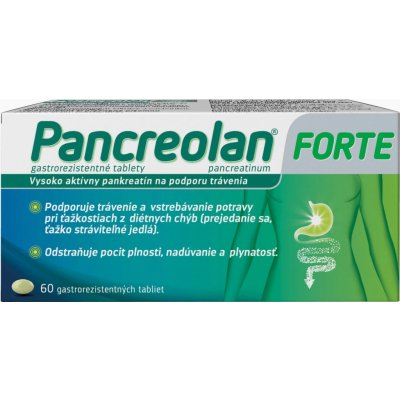 Pancreolan Forte tbl.ent.60 x 220 mg