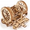 Ugears 3D drevené mechanické puzzle STEM výukový diferenciál