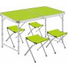 Verk 14469 Skladací kempingový set pre 4 osoby zelený