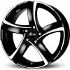 Alu disk ALUTEC Shark 7x17, 4x100, 54.1, ET47 racing-black frontpolished