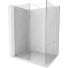 Mexen Kioto sprchová stena Walk-in 130 x 95 cm, transparentná, biela - 800-130-202-20-00-095