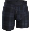 Pánske boxerky 2UNDR Day Shift Boxer Brief čierno-modré/kockované L