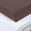Xpose Jersey plachta Exclusive tmavo hnedá 90x200