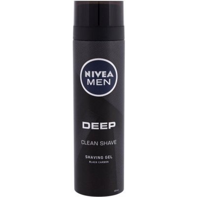 Nivea Men Deep Clean (M) 200ml, Gél na holenie
