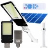 LED solárna pouličná lampa výkonná - 1200W - 6500K + diaľkové ovládanie - biela