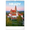 NOTIQUE Nástenný kalendár Hrady a zámky CZ 2026, 33 x 46 cm