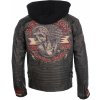 bunda pánska AFFLICTION - AC MOTO CLUB - 110OW432-BK XXL