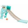 Aga4Kids Šmykľavka s madlom 120 cm DS3702 Svetlomodrá