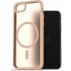 AlzaGuard Matte Case Compatible with Magsafe pro iPhone 7 / 8 / SE 2020 / SE 2022 pískově žlutý AGD-PCMM69SG