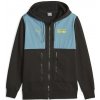 PORSCHE mikina PUMA LEGACY Hooded black/blue - XS