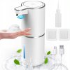 Automatický bezdotykový dávkovač mydla, biely, 300 ml