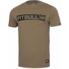 PitBull West Coast tričko pánske Hilltop 170 brown hnedé