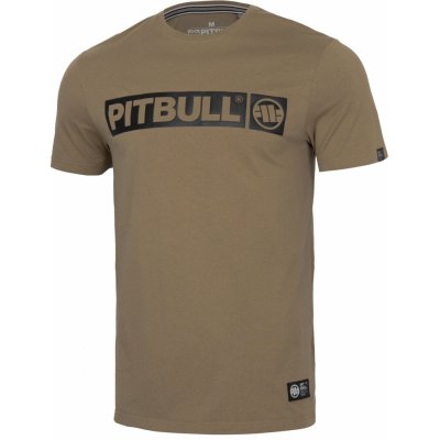 PitBull West Coast tričko pánske Hilltop 170 brown hnedé