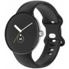 ESES 1530004087 - Silikonový řemínek pro Google Pixel Watch - Černý
