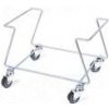 Vozík pre nákupné košíky pojazdný, nízky