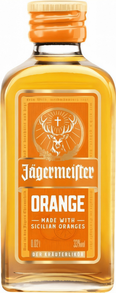 Jägermeister Orange Mini 33% 0,02 l (čistá fľaša)