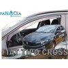 Deflektory - protiprievanové plexi Fiat Tipo Combi, Cross 5D od 2016