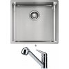 Franke BXX 210/110-45 + Franke FC 9547.031 NOVARA PLUS chróm