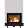 Cate Krbová vložka ZIBI ECO s výsuvným otváraním dvierok s čiernym ohniskom