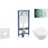 Geberit Duofix - Set predstenovej inštalácie, klozetu Subway 2.0 a dosky softclose, tlačidlo Sigma01, lesklý chróm SANI11CK1109