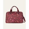 Cestovná taška Oilily Wynona Weekender Chocolate, kolekcia Joy Flowers