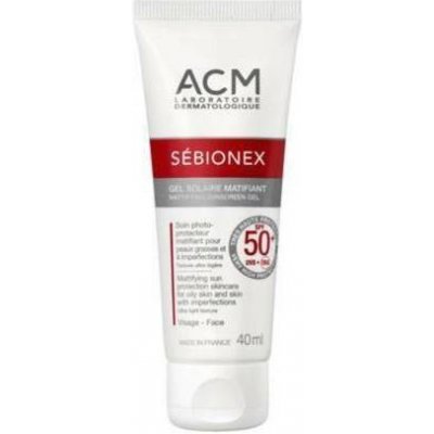 ACM Sébionex Mattifying Sunscreen Gél SPF 50+ - Zmatňujúci krémový gél 40 ml