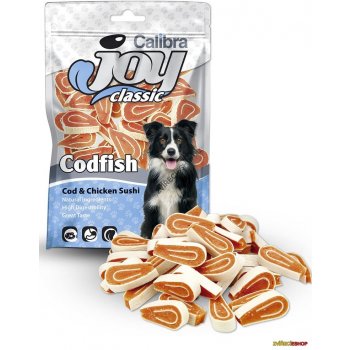 Calibra Joy Dog Classic Cod & Chicken Sushi New 80 g