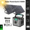 Solárna napájacia stanica 518Wh 230V+2x100W Solar Powerbank