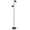 Rabalux Čierna stojacia lampa Maximilian pre žiarovku 2x GU10 73046