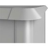 BIOHORT ochrana proti plžům pro vyvýšený záhon 1,5 x 0,5 stříbrná metalíza