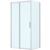 Súprava sprchové dvere Oltens Breda 21214100, stena sprchovacieho kúta Oltens Breda 22104100