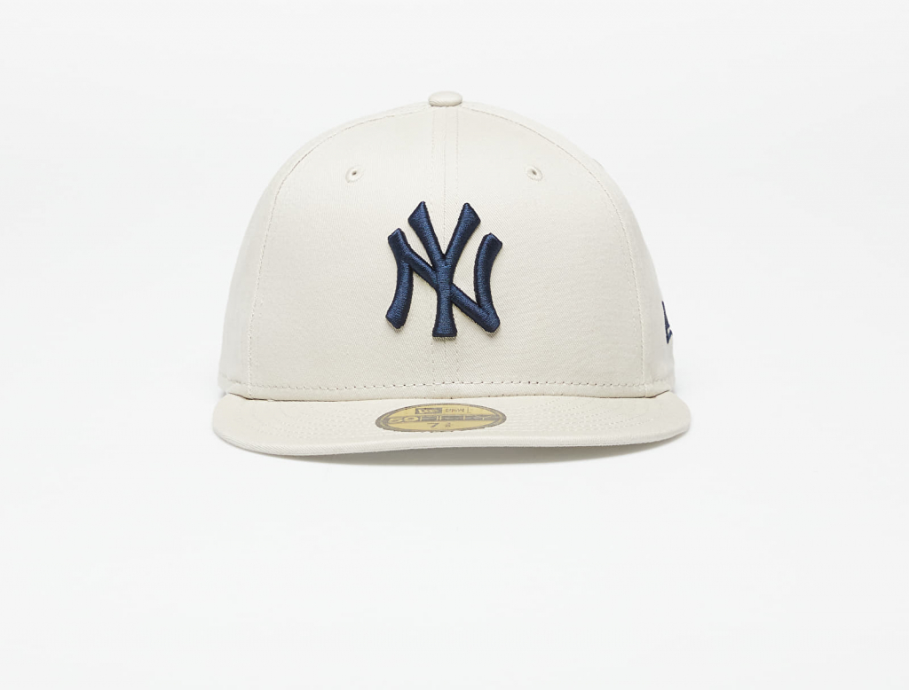 New Era New York Yankees League Essential 59FIFTY Fitted Cap Stone/ Navy