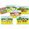 Puzzle moje prvé zvieratká, drevené