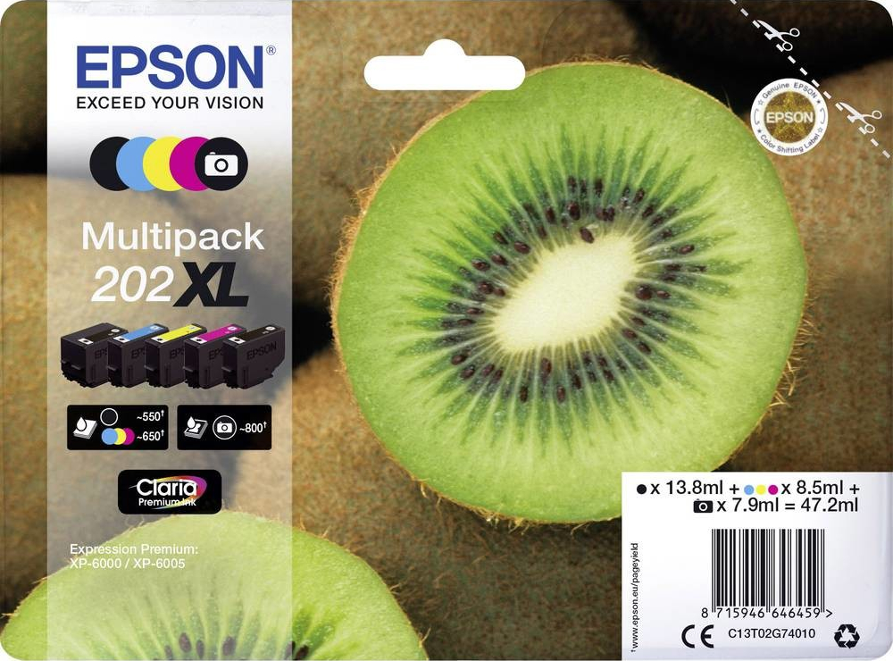 Epson 202XL Multipack - originálny