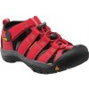Keen Newport H2 ribbon red/gargoyle dětské outdoorové sandály i do vody