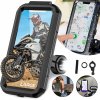 VODOTESNÝ DRŽIAK NA TELEFÓN PRE MOTOCYKEL, 360° OTÁČANIE, DRŽIAK NA SMARTFÓN