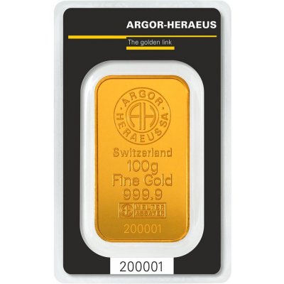 Argor-Heraeus zlatý zliatok 100 g