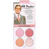 theBalm Paletka tváreniek Will Powder Blush Quad 10 g