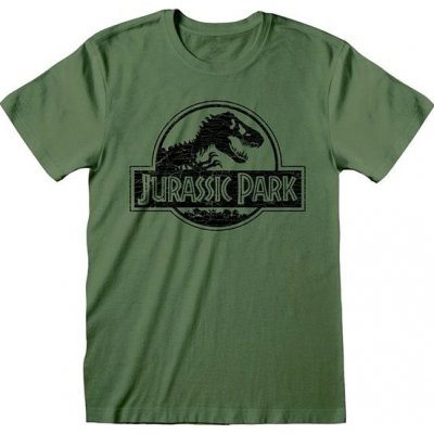 Jurassic Park|Jurský park – Mono Logo – tričko S