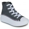 Converse Členkové tenisky CHUCK TAYLOR ALL STAR MOVE GLITTER Šedá
