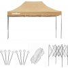Skladací záhradný altánok 3x4,5 m béžový