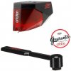 Ortofon 2M RED + Ortofon Carbon Stylus brush (Akčný set prenosky a karbónovej kefky - MM prenoska, eliptický diamant)