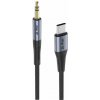 IPEAX Káblová redukcia USB-C / Jack 3,5mm stereo konektor, 1,5m