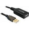 DeLock USB 2.0 kábel, predlžujúce AA samec / samica 20m, aktívny