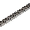 JT CHAINS reťaz 428X1R, JT CHAINS (x-kroužek, farba čierna, 124 článkov vr. rozpojovacie spojky)